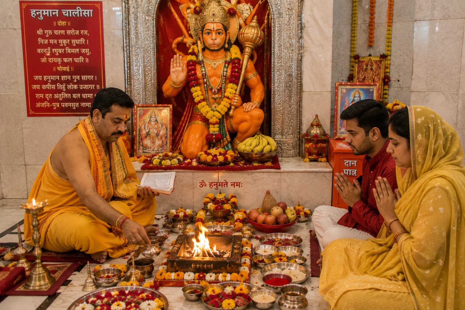 Hanuman Pooja 1